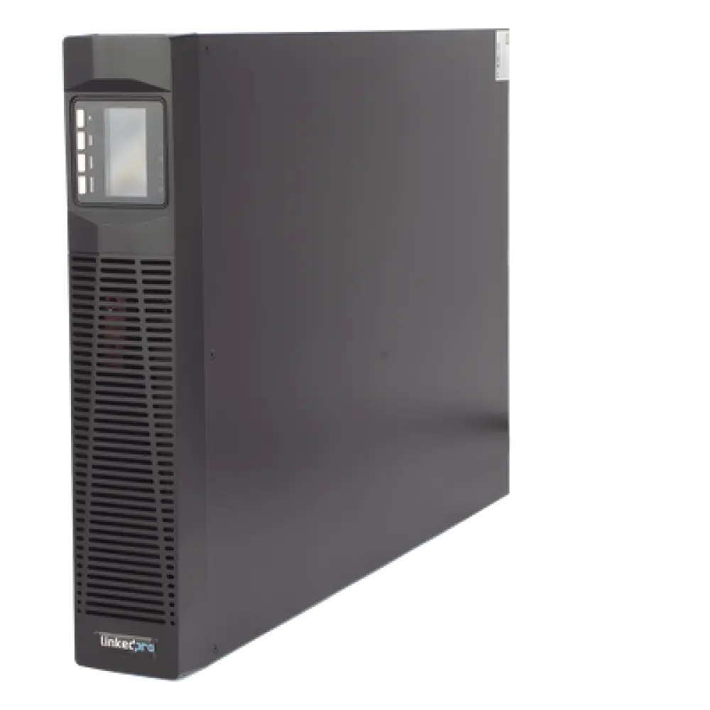 UPS Online Doble Conversión / 3000 VA / 2700 W / Rack-Torre 2U / Onda Senoidal Pura / AVR 81-145 VAC / 8 Salidas NEMA 5-20R