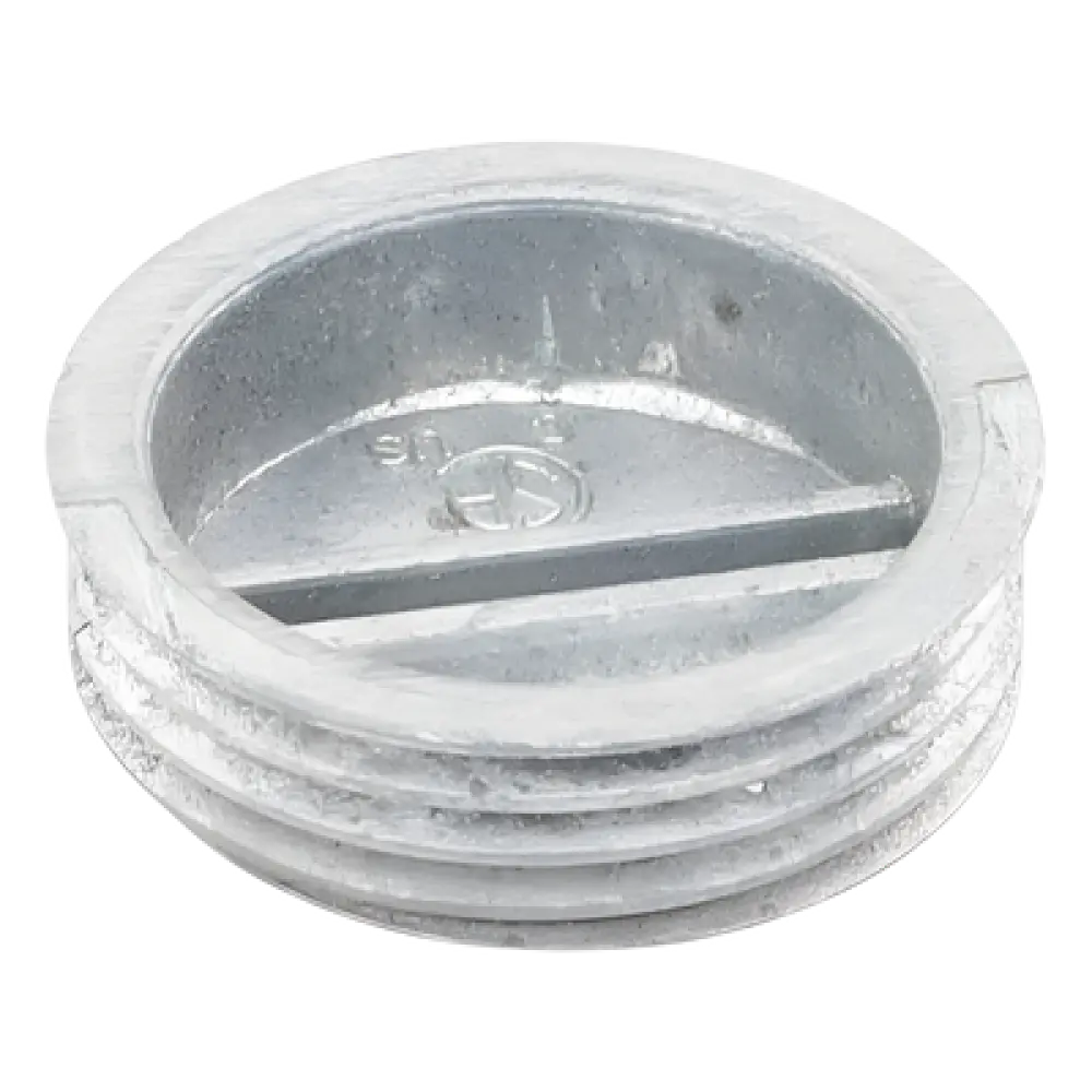 Tapón Roscado / 3/4 Pulgada / Aluminio Inyectado / IP66 / Cajas Cuadradas / UL 514A / CSA-C22.2