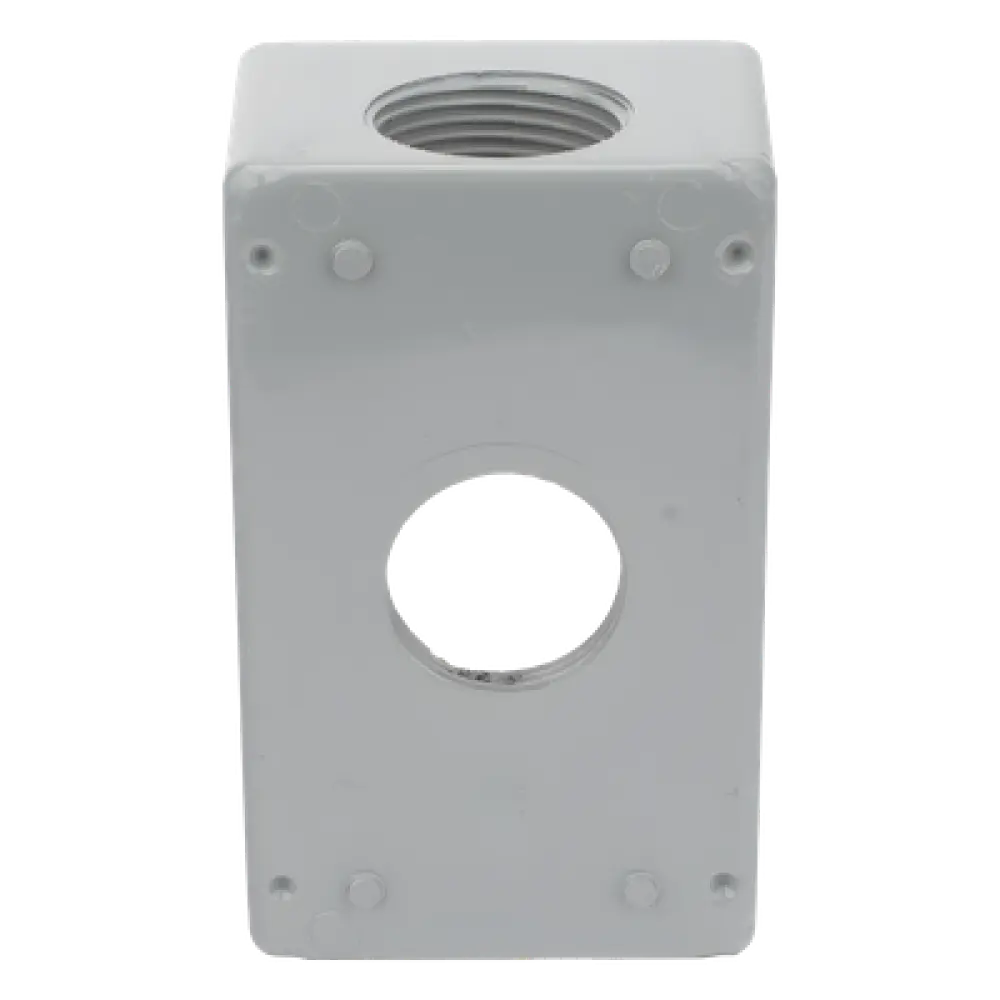 Caja Condulet / 1" (25.4 mm) / Tres Bocas / Aluminio Diecast / A Prueba de Intemperie / NPT / Volumen 246 cm³