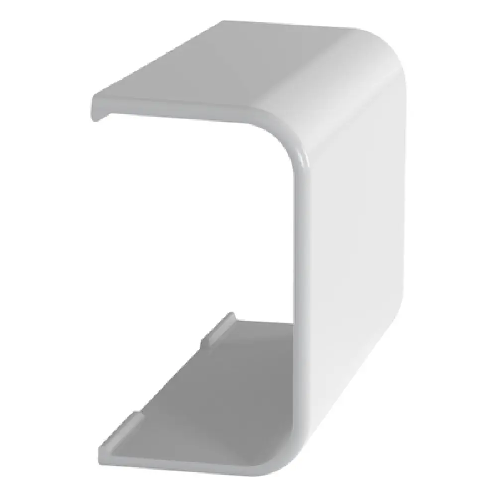 Unión Recta para Canaleta / 180° / ABS / Instalación Sin Herramientas / UL94V-0 / FT4 / 0 a 50°C (32 a 122°F)