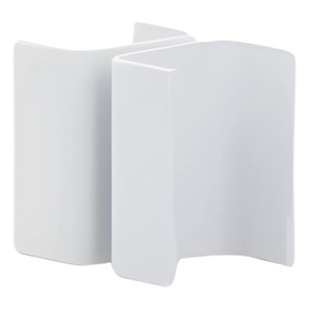 Unión Recta para Canaleta / 180° / ABS / Instalación Sin Herramientas / UL94V-0 / FT4 / 0 a 50°C (32 a 122°F)