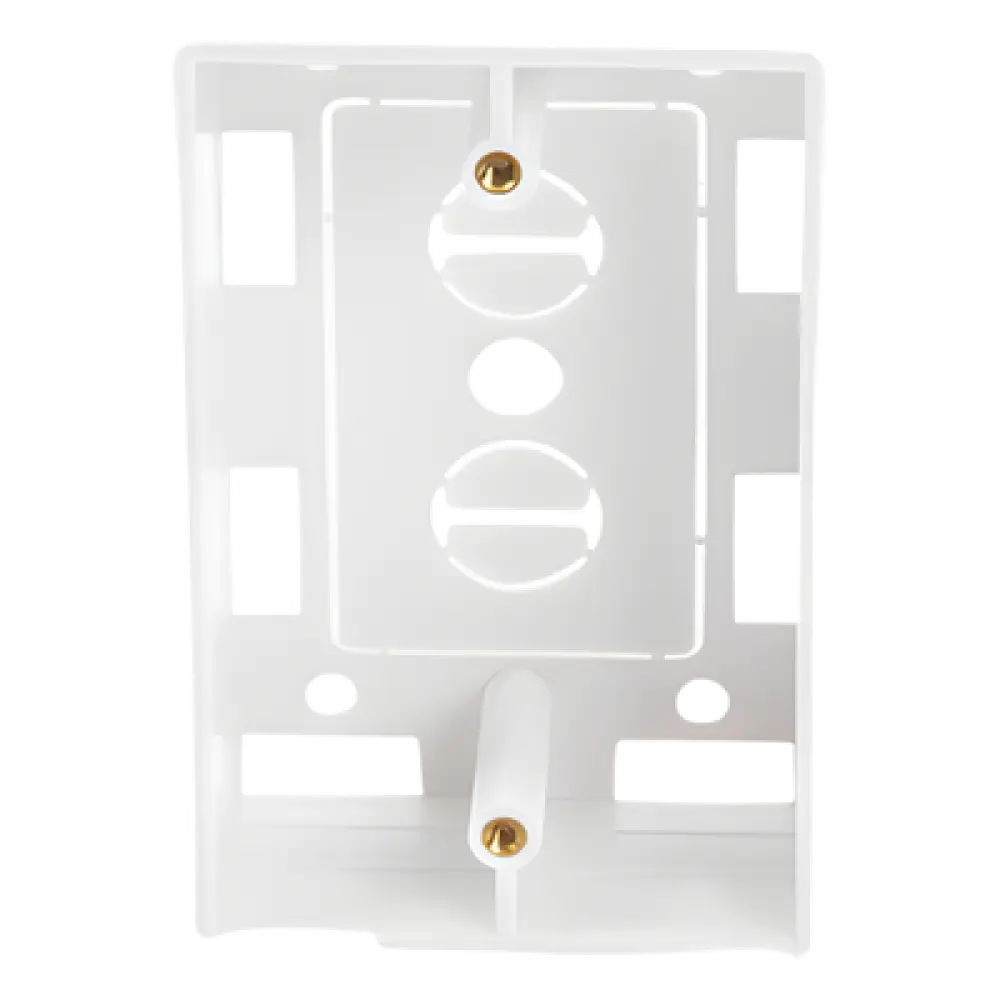 Caja de Pared Universal / 6 Puertos / 70x115x36 mm / UL 94V-0 / ANSI/TIA/EIA-568-C.2 / 0.23x0.38x0.12 ft