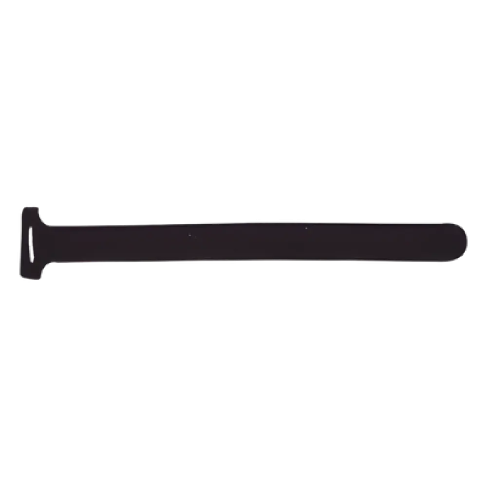 Cincho de contacto / 150 x 12 mm / Nylon y polipropileno / Negro / 20 piezas / 0.49 x 0.47 ft