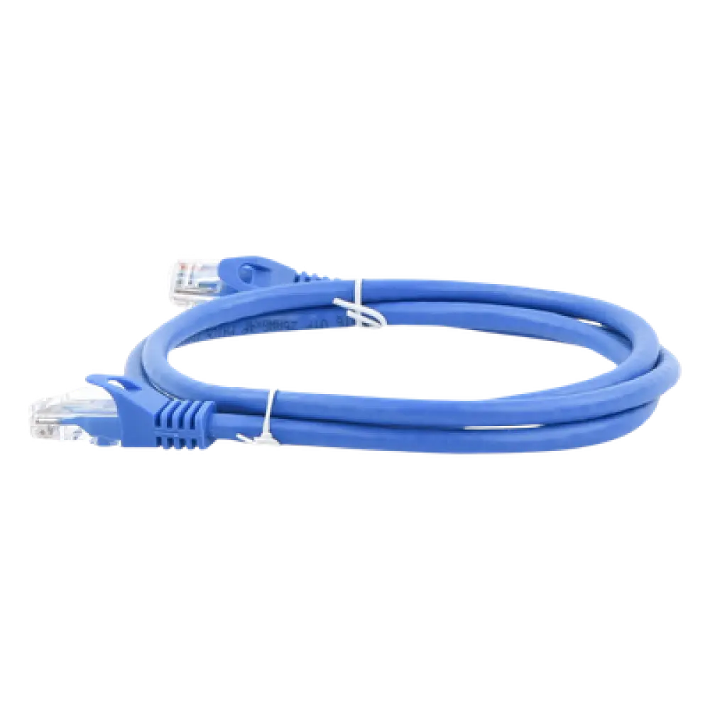 Cable de Parcheo UTP / Cat6 / 1 m (3.28 ft) / 1 Gbps+ / Azul