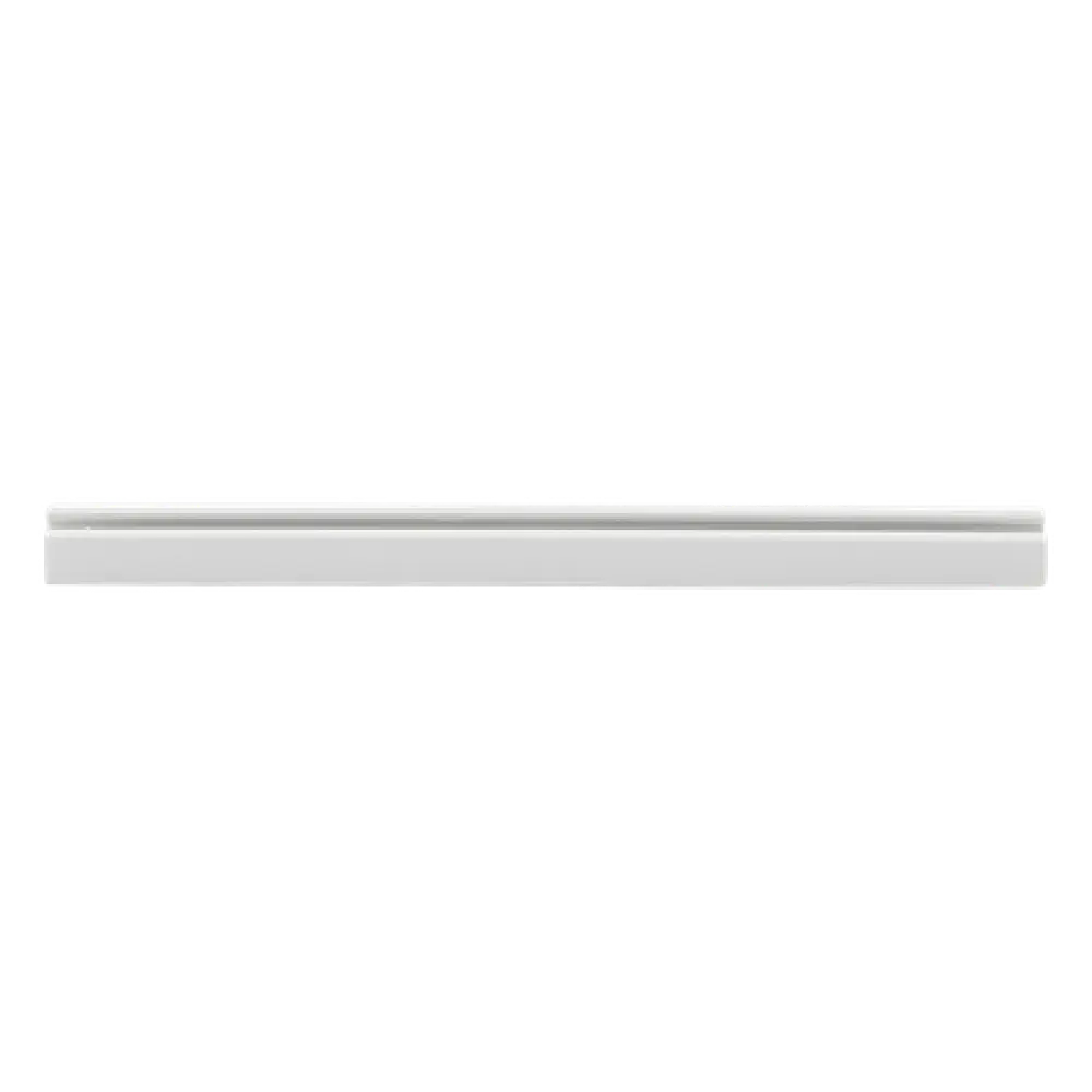 Canaleta Unicanal / PVC Auto-extinguible / 0 Halógenos / 20 cm (7.9 in) / RAL 7035 / Anti-choques