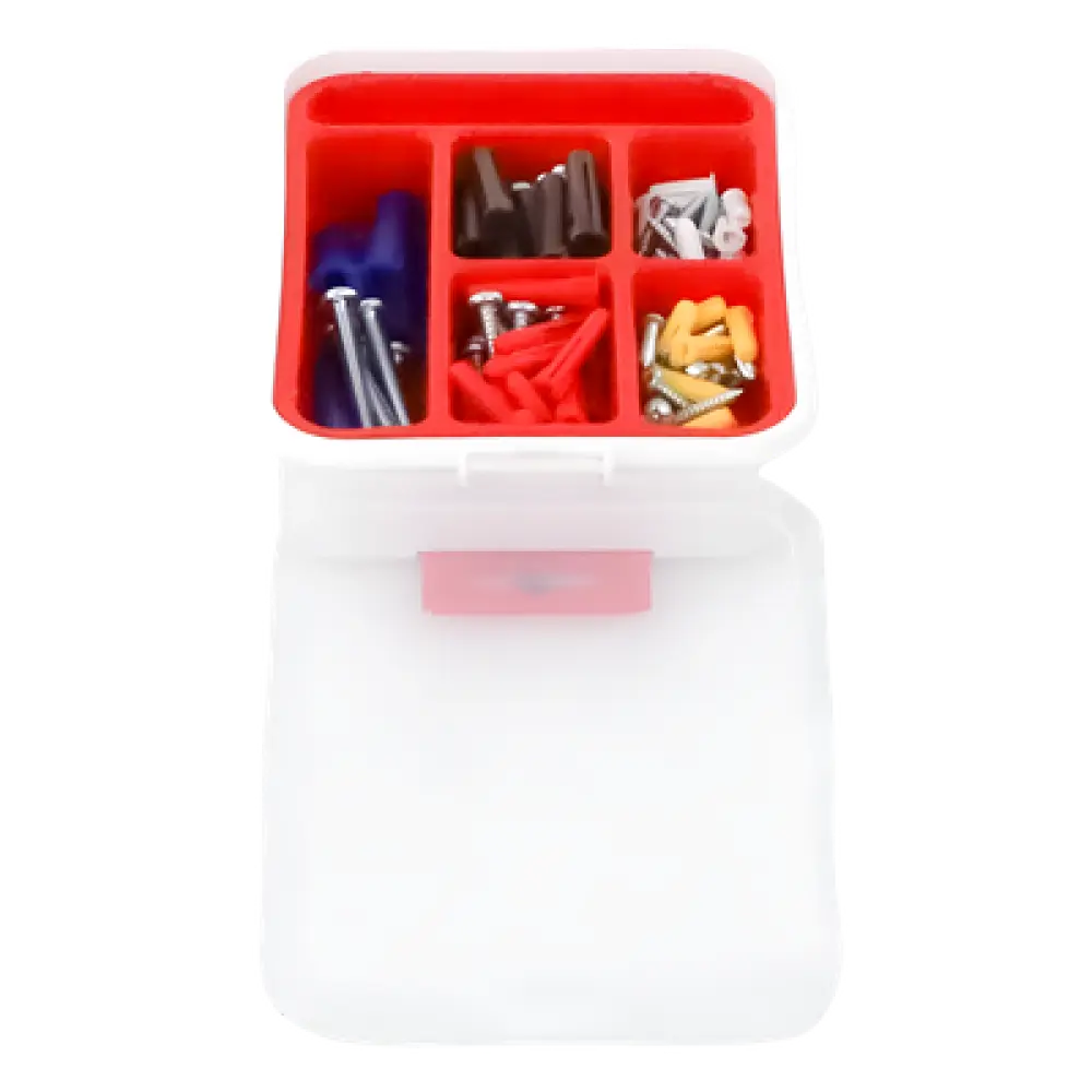 Kit de Fijación en Concreto / Doble Expansión 4 Direcciones / 104 Piezas / Guía Incluida / Anti-Giro