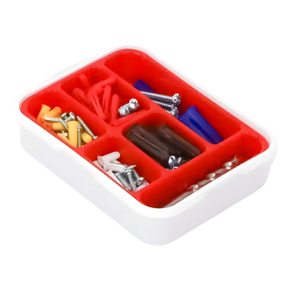 Kit de Fijación en Concreto / Doble Expansión 4 Direcciones / 104 Piezas / Guía Incluida / Anti-Giro