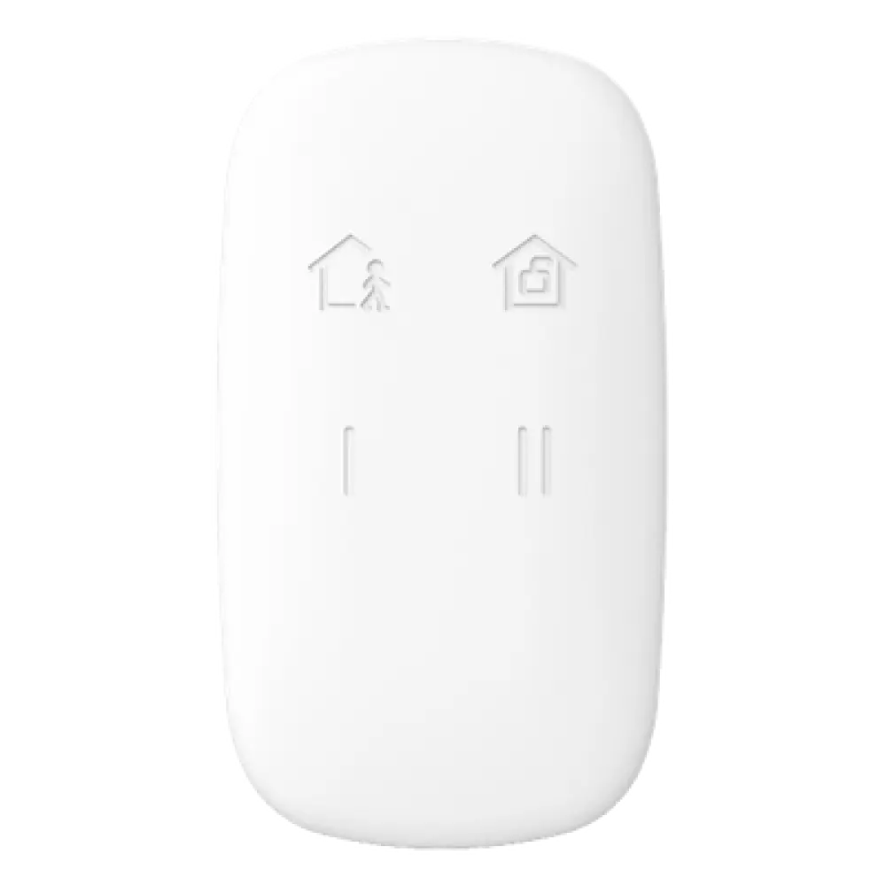 Control Remoto de Alarma / Armado y Desarmado / RF Bidireccional 433 MHz / Autonomía 3 Años / 16 g / -10°C a 55°C