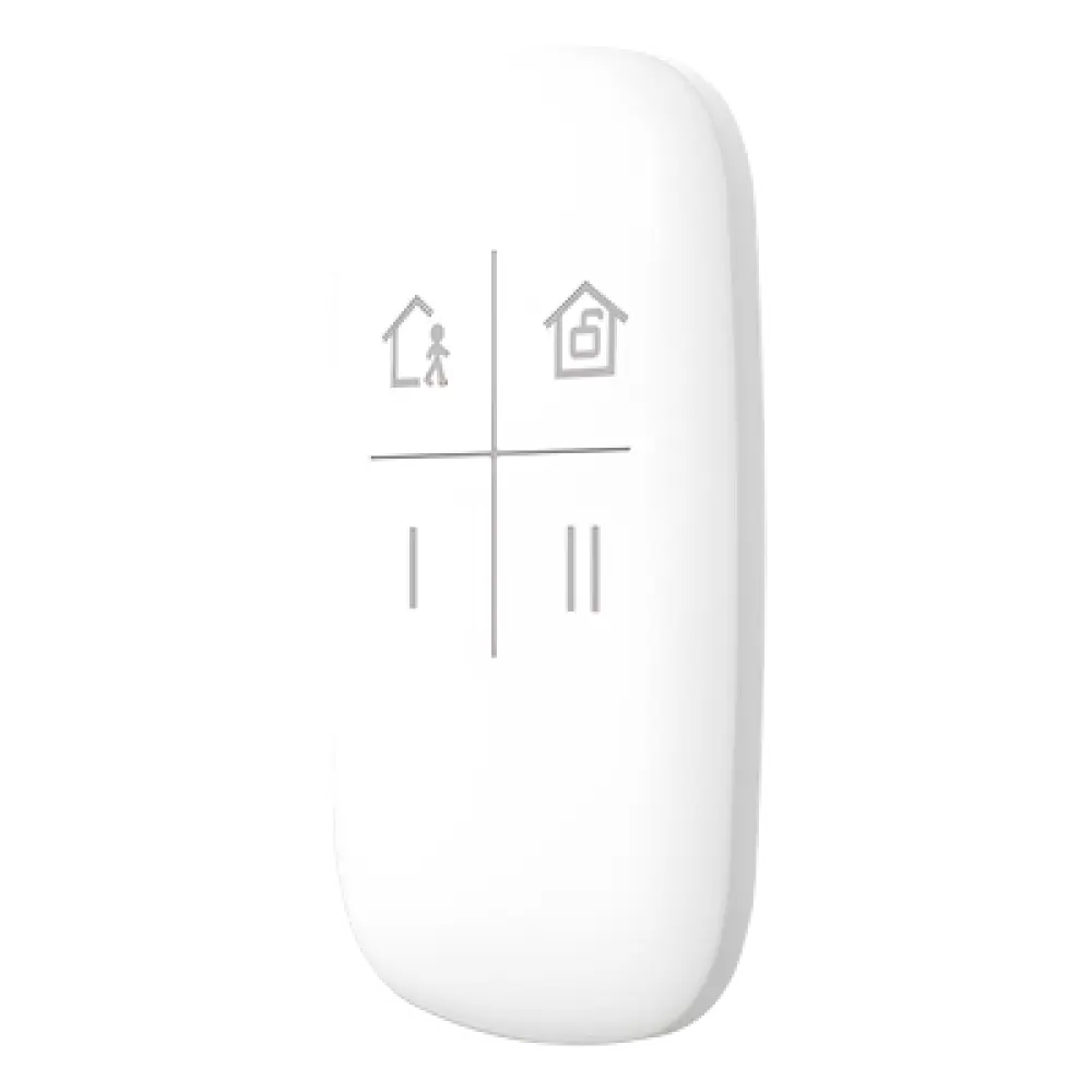 Control Remoto de Alarma / Armado y Desarmado / RF Bidireccional 433 MHz / Autonomía 3 Años / 16 g / -10°C a 55°C