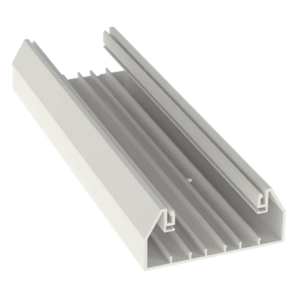 Base para Canaleta / PVC Rígido / 103.3 x 44.9 x 2400 mm / UL94V-0 / TIA/EIA / 600 VAC / 2.4 m (7.87 ft)