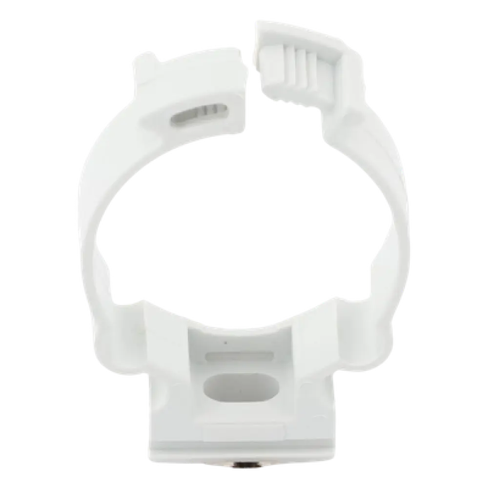 Soporte de Collar / PVC Auto-extinguible Libre de Halógenos / 32 mm / Montaje en Pared y Techo / Instalación cada 1.5 m (4.9 ft)
