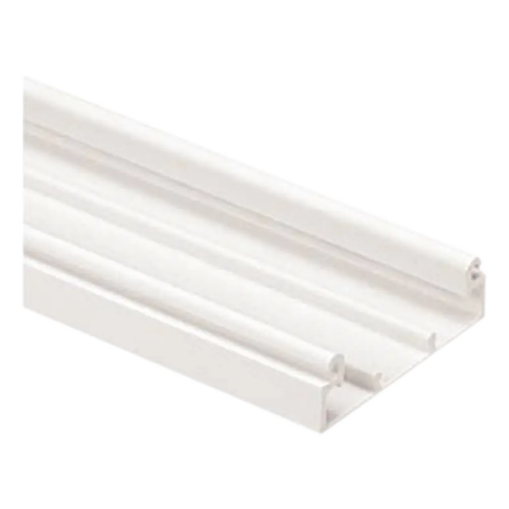 Base para Canaleta / PVC Rígido / 103.3 x 44.9 x 1828.8 mm / UL94V-0 / 44 Cables Cat 6 / TIA/EIA / UL Listed
