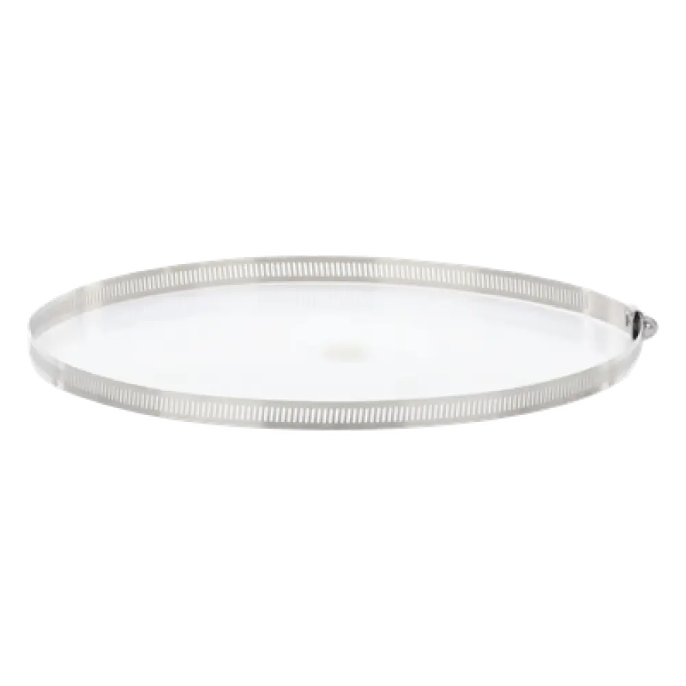 Abrazadera Sin Fin / Acero Inoxidable 304 / Ajustable 152-254 mm (6-10 in) / Ancho 12.5 mm / ISO 9001:2015 / Paquete 10 pzas