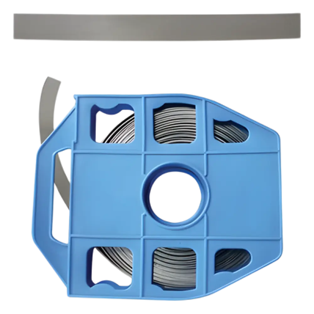 Fleje de acero inoxidable / 0.30 x 19mm / 30.5 m (100 ft) / SS304 / Con despachador