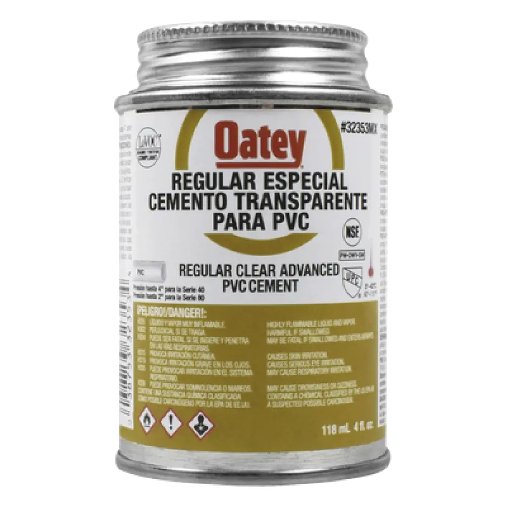 Cemento PVC / 118 ml / Conduit Pesado / Baja Emisión de Olores / Resistencia Mecánica