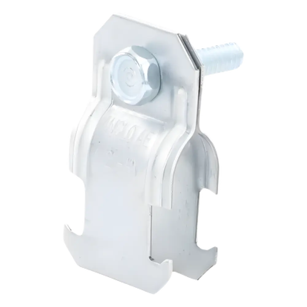 Abrazadera Unicanal / 1/2" (13 mm) / Calibre 18 / Conduit Pared Gruesa y PVC Rígido / Instalaciones Comerciales