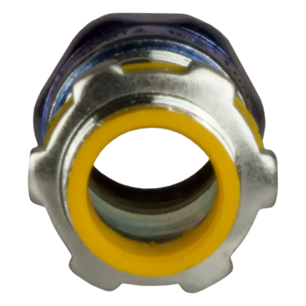 Conector de Compresión Hermético / Pared Delgada / Acero Galvanizado / 1 1/4 in / 1.89 in x 3.307 in (48 mm x 83.99 mm)