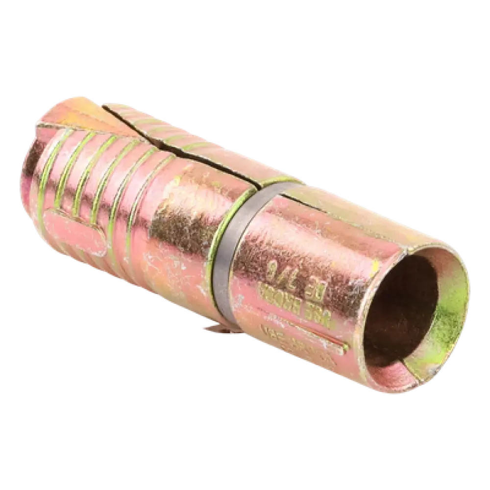 Taquete Expansor Tipo Z / 1/2" / Zamak 3 / Instalación por Par Controlado / Hormigón y Ladrillo Macizo / Cargas Medias