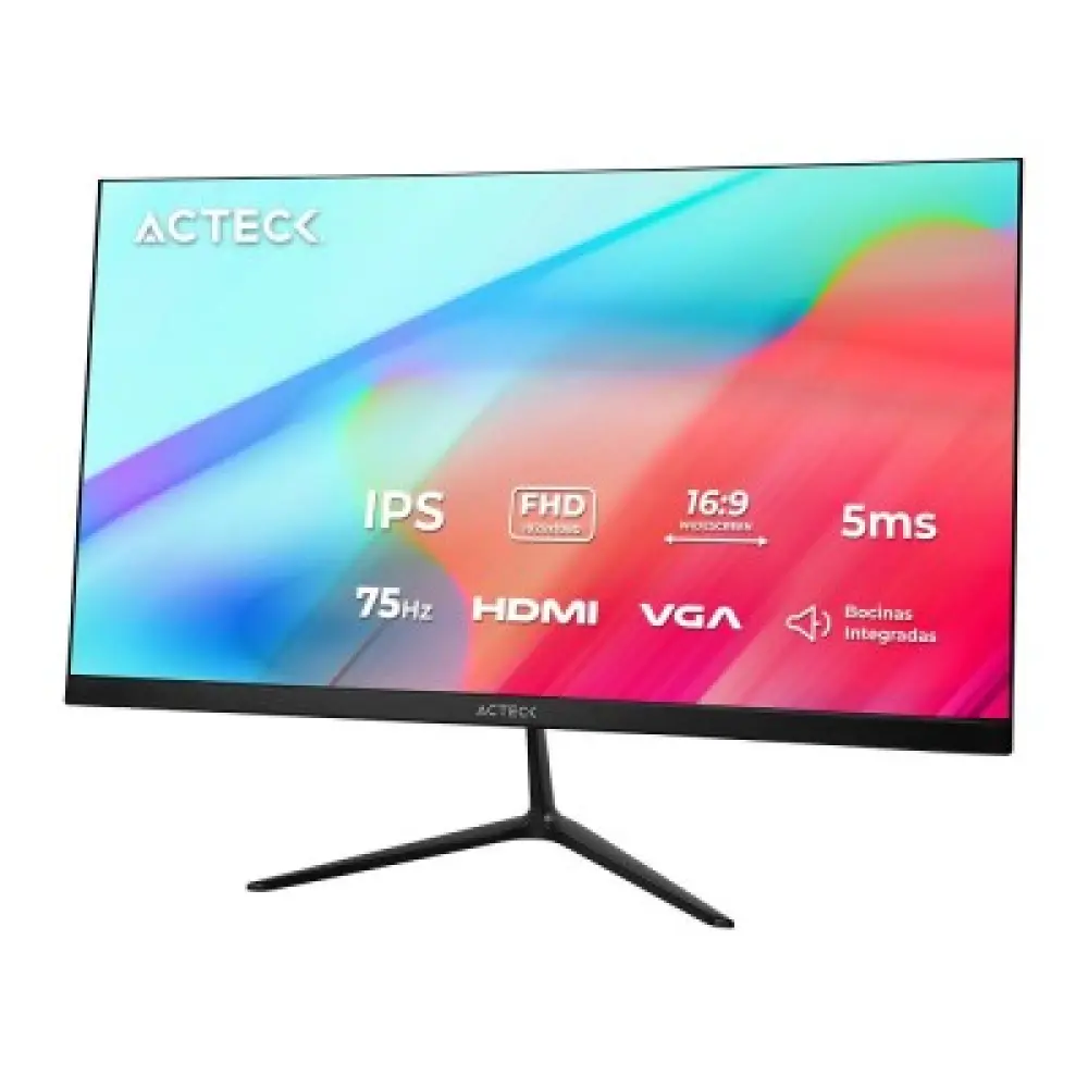 Monitor Plano 24.5 Pulgadas CAPTIVE VIVD SP245, FULL HD 1920x1080 PX, 75 HZ