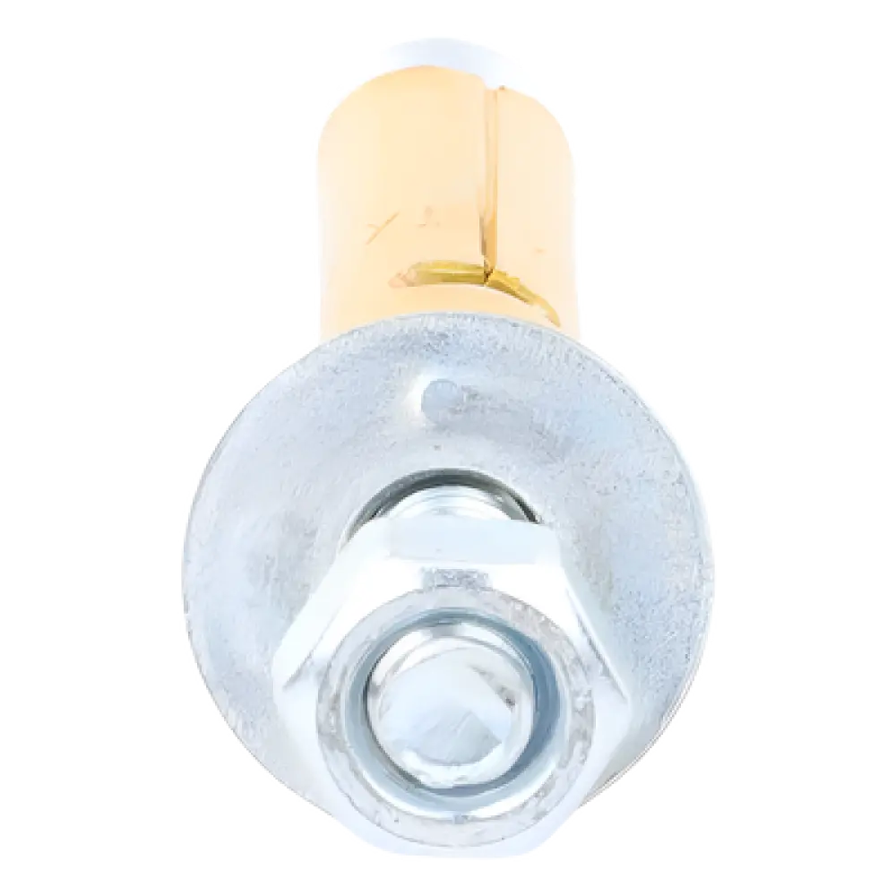 Taquete de Expansión / Cuerda 1/4" (6.4 mm) / Largo 2 1/2" (63 mm) / Carga Tensión 410 kg / Broca 3/8" (10 mm) / Norma GSA FF-S-325