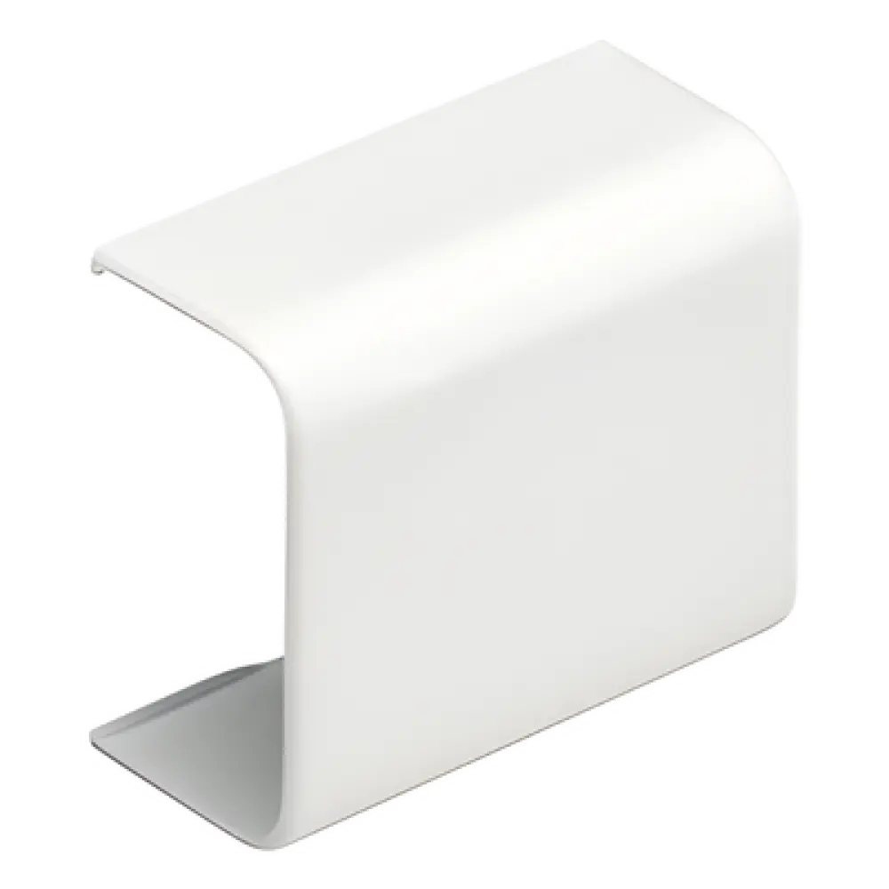 Unión Recta para Canaleta / ABS Blanco Mate / UL94V-0 FT4 / 0 a 50°C / Sin Herramientas