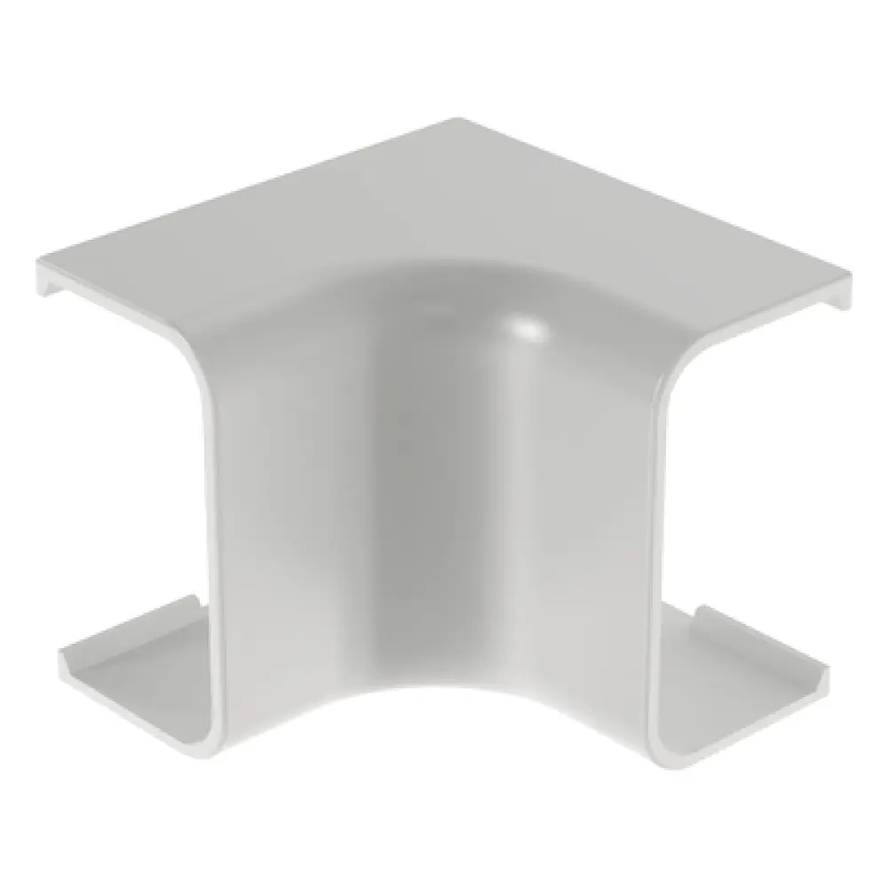 Esquinero interior / Canaleta LD10 / ABS / UL94V-0 FT4 / 0 a 50°C / Blanco