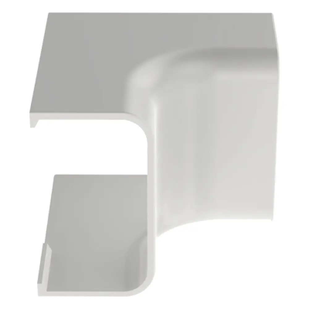 Esquinero interior / Canaleta LD10 / ABS / UL94V-0 FT4 / 0 a 50°C / Blanco