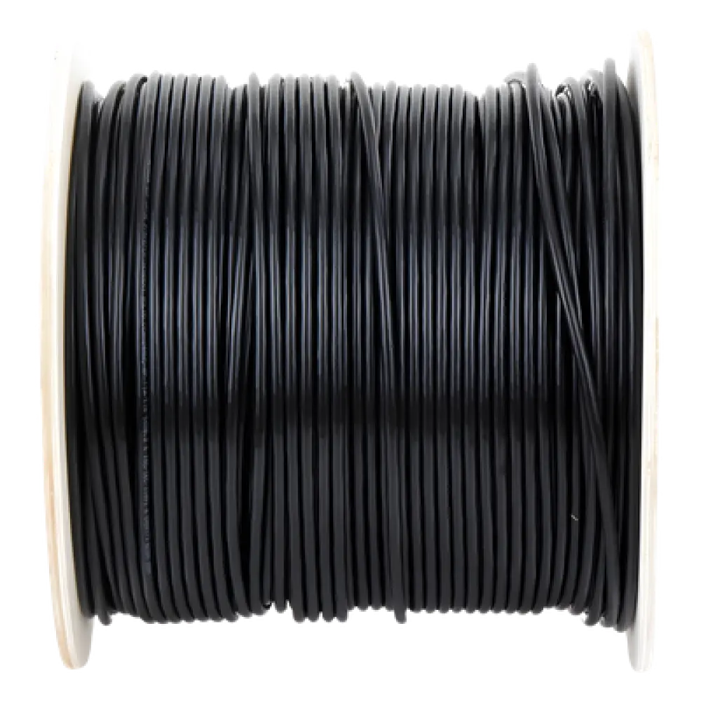 Bobina de Cable UTP / Cat5e / 305 m (1000 ft) / CCA 24 AWG / Doble Forro Intemperie / 100 MHz