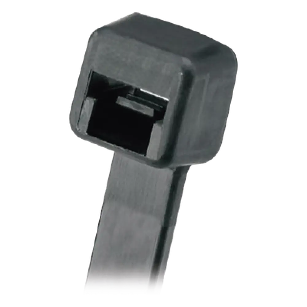 Cincho de Nylon / 203mm (8.0') largo / 3.6mm ancho / Negro / Paquete 1000 piezas / Alta temperatura