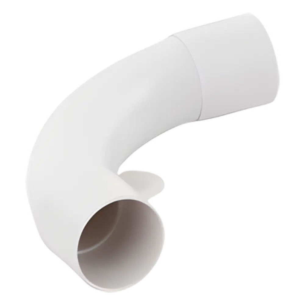 Curva para Tubería Rígida / 32 mm / PVC Auto-extinguible / Libre de Halógenos / Radio Estrecho / Datos y Telecomunicaciones