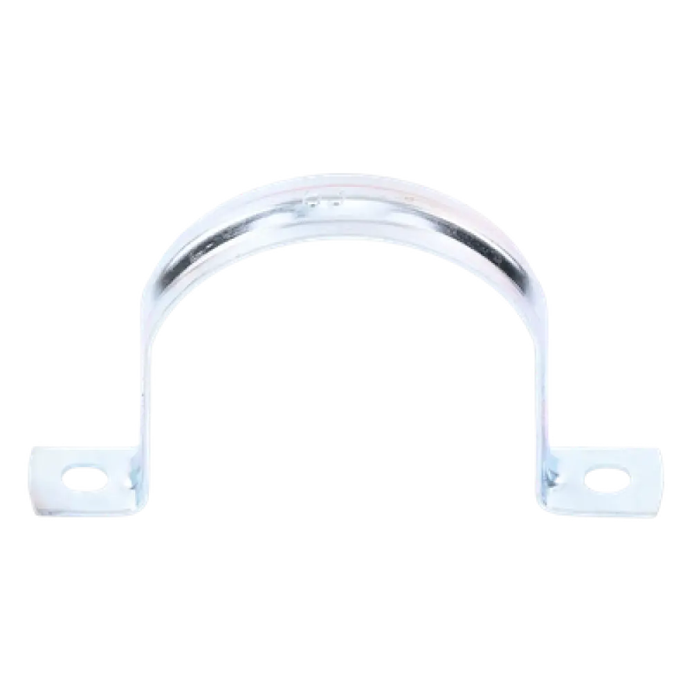 Abrazadera Omega / Conduit 2" (63 mm) / Acero 0.9-1.2 mm / Carga 30 kg / Acabado Cincado 5 micras