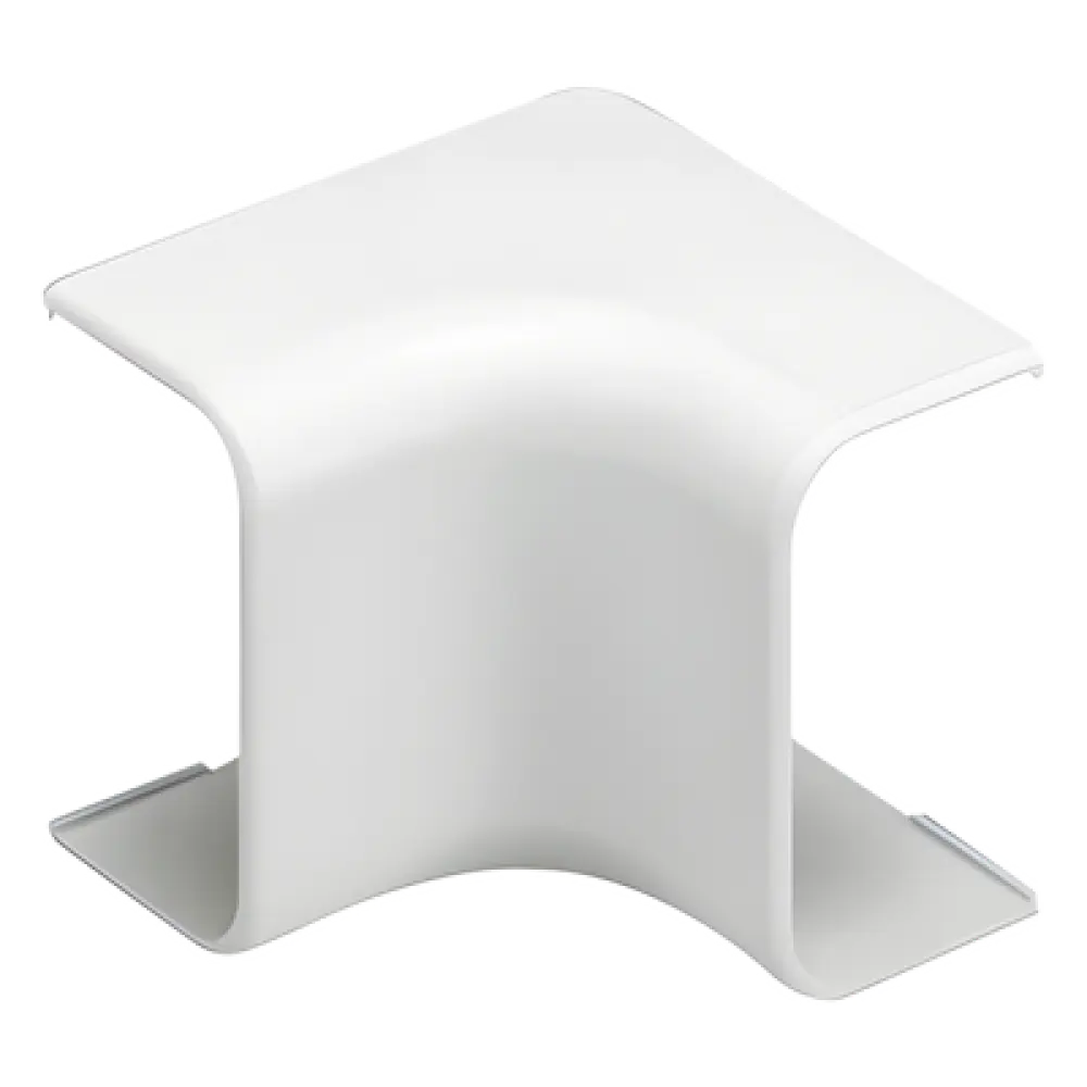 Esquinero interior / Canaleta LD5 / ABS / Blanco mate / UL94V-0 FT4 / 90° / 0°C a 50°C