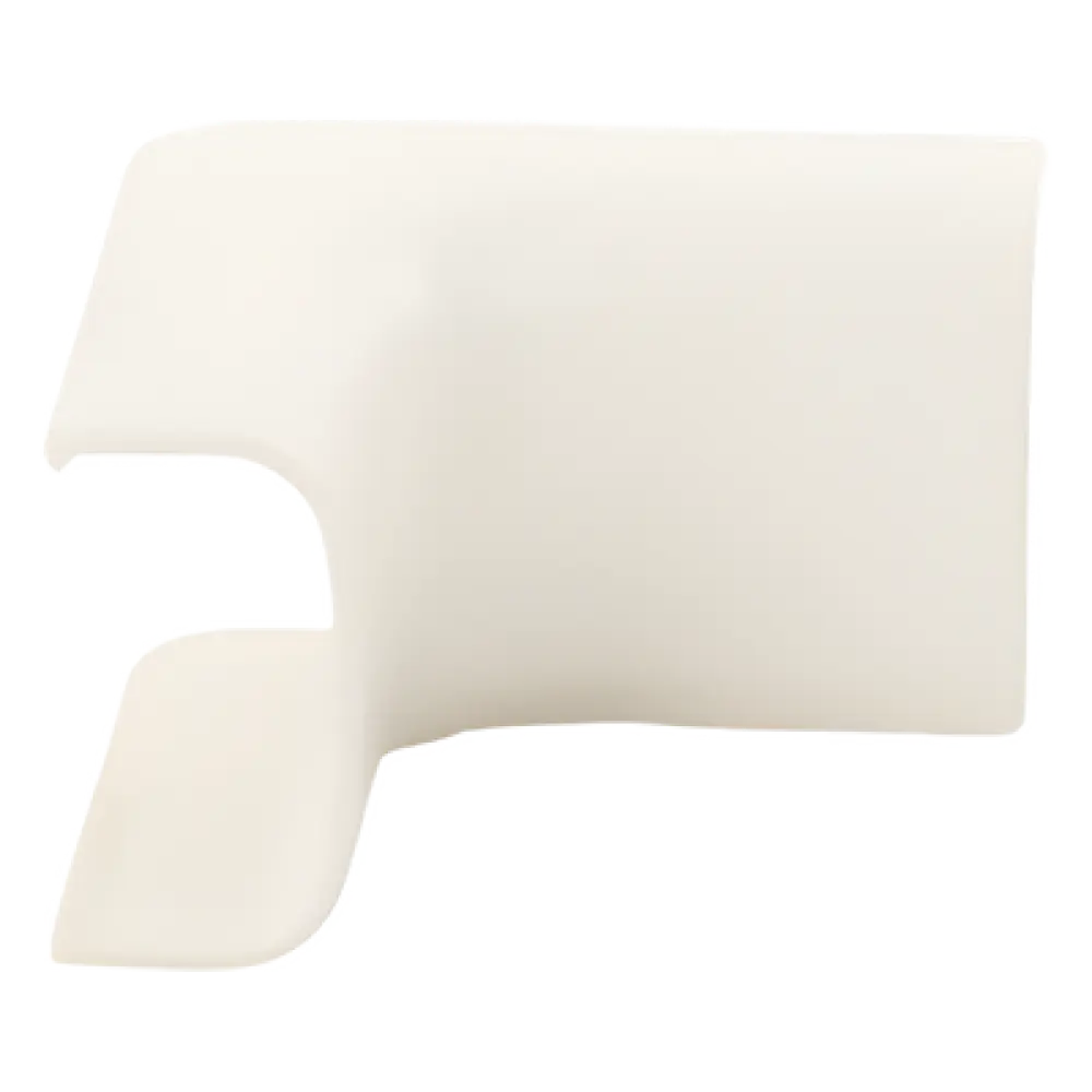 Esquinero interior / Canaleta LD5 / ABS / Blanco mate / UL94V-0 FT4 / 90° / 0°C a 50°C
