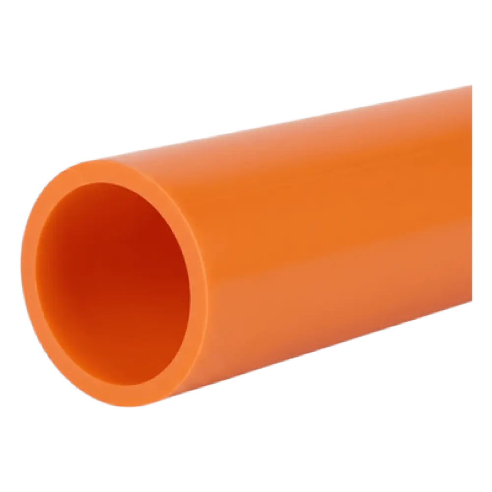 Ducto para Fibra Óptica / 2" SDR 11 / Pared Lisa / HDPE Prelubricado / Rollo 200 m (656.2 ft) / Naranja / Subterráneo
