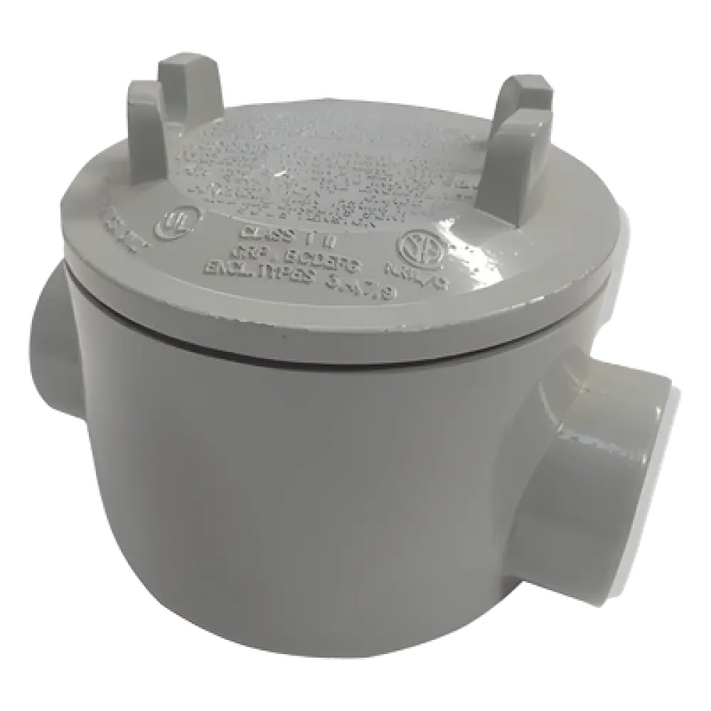 Caja a Prueba de Explosión / 3/4" (19 mm) / Aluminio Libre de Cobre / IK09 / UL 886 / UL 1203 / IP para Áreas Peligrosas