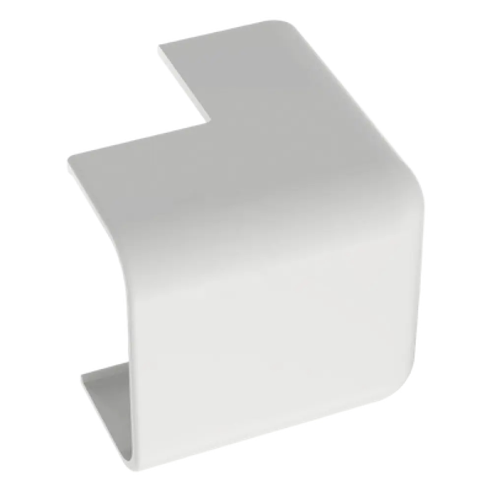 Esquinero exterior / ABS / UL94V-0 / FT4 / 90° / 0 a 50°C / Blanco