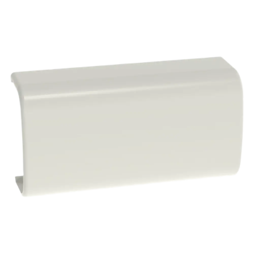 Unión Recta para Canaleta / Diseño Bisagra Monopieza / ABS UL94V-0 / Blanco Mate / 180º / 0 a 50ºC