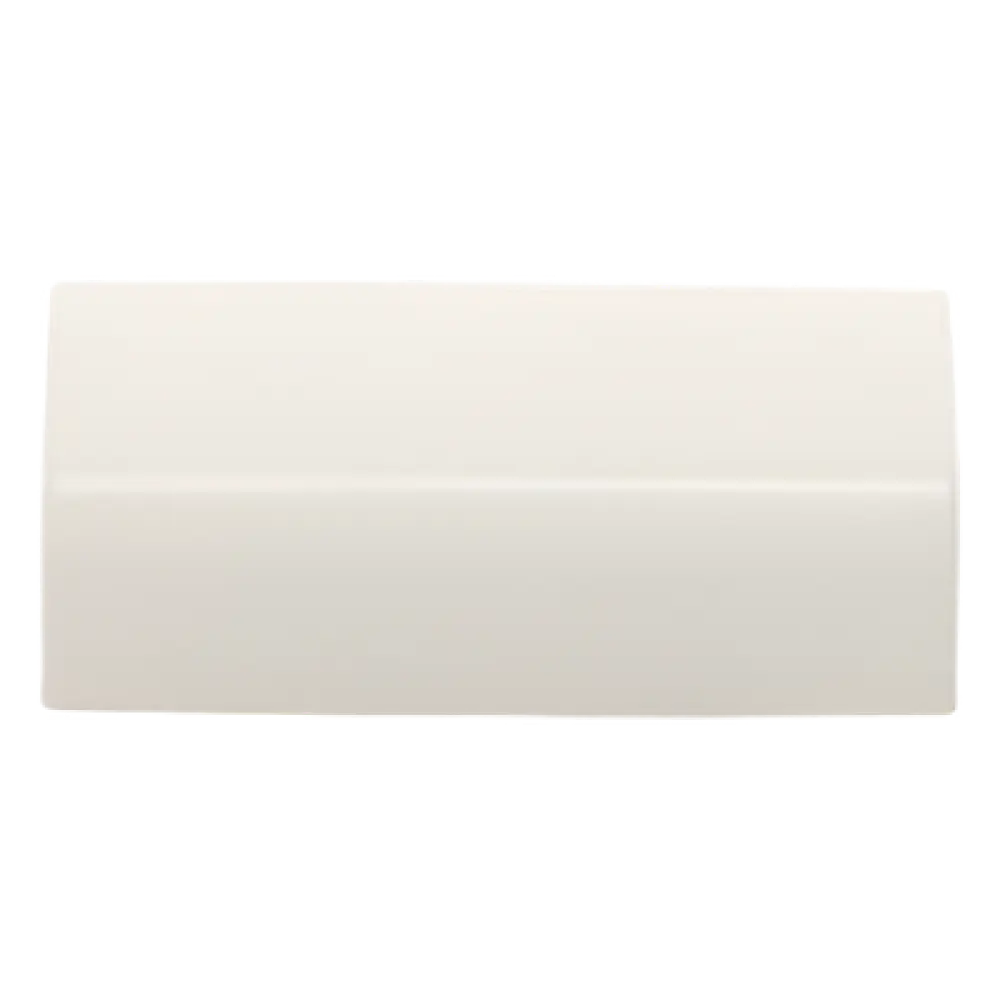 Unión Recta para Canaleta / Diseño Bisagra Monopieza / ABS UL94V-0 / Blanco Mate / 180º / 0 a 50ºC