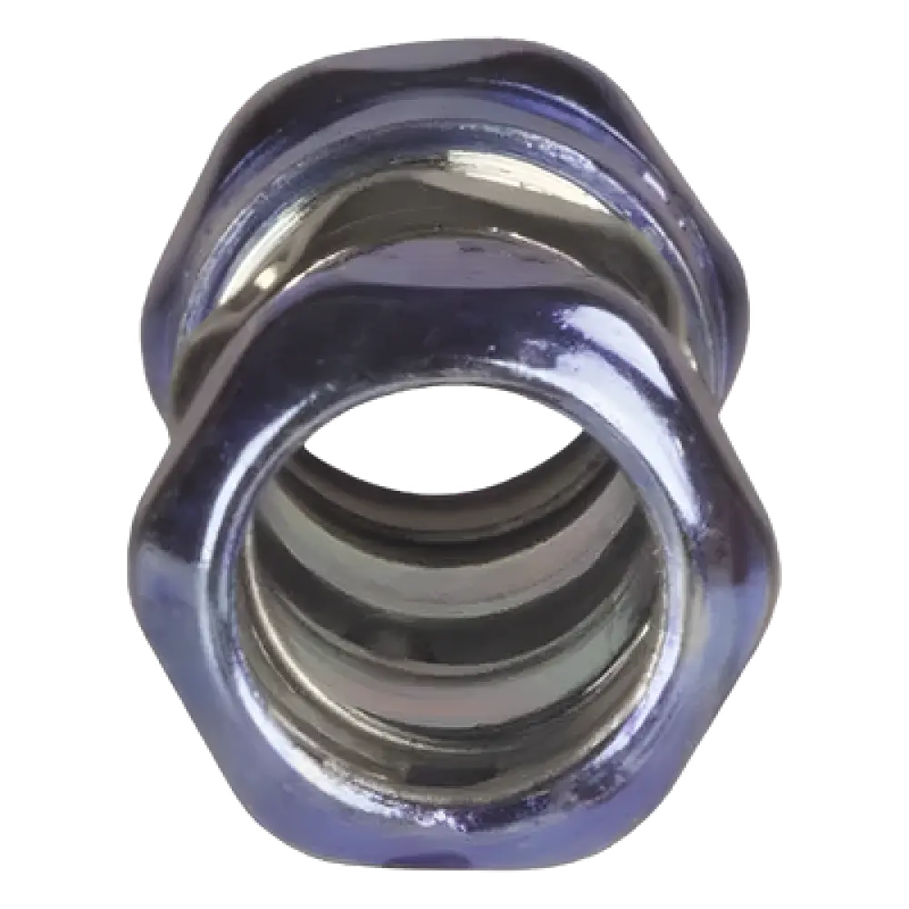 Conector de Compresión Hermético / Acero Galvanizado / Pared Delgada 1 1/2 in / Locaciones Húmedas / 2.31 in (58.67 mm) Alto