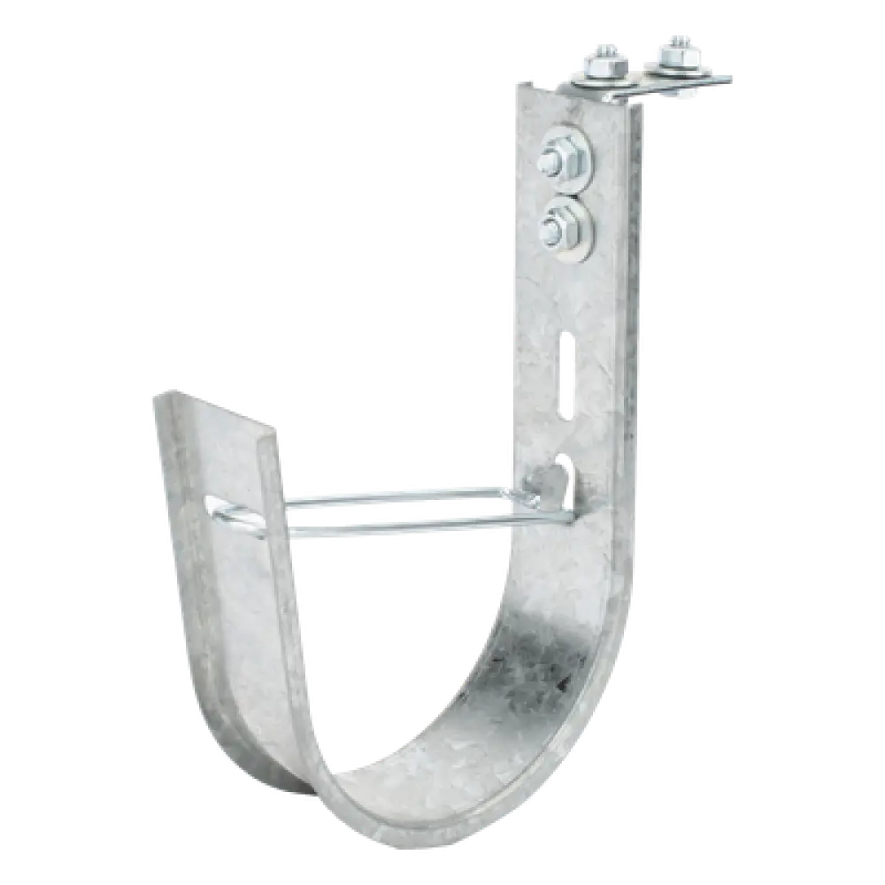 Gancho J-Hook para Cableado Estructurado / Capacidad 115 Cables Cat6 / Acero al Carbón / Fijación con Tornillería Incluida / Interior