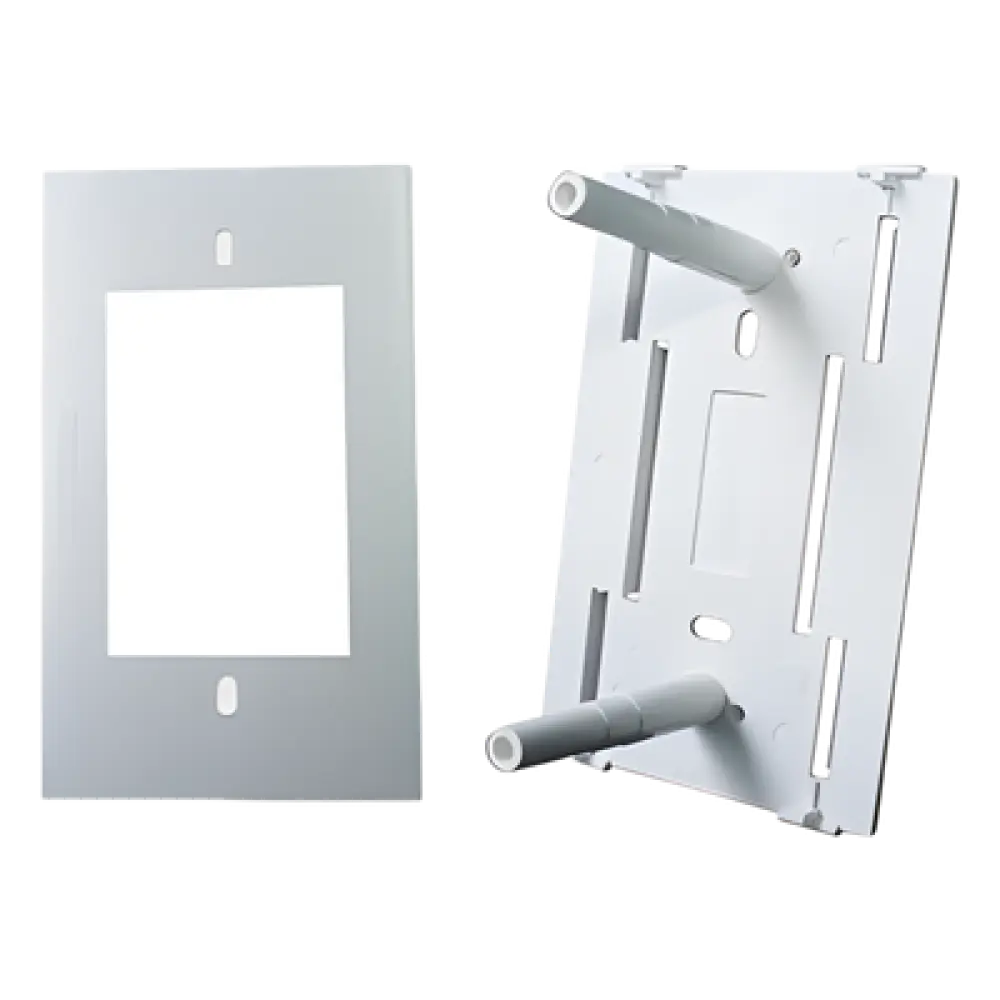 Tapa universal y soporte / ABS auto-extinguible / Aluminio anodizado / -20°C a 120°C / 0.070 kg