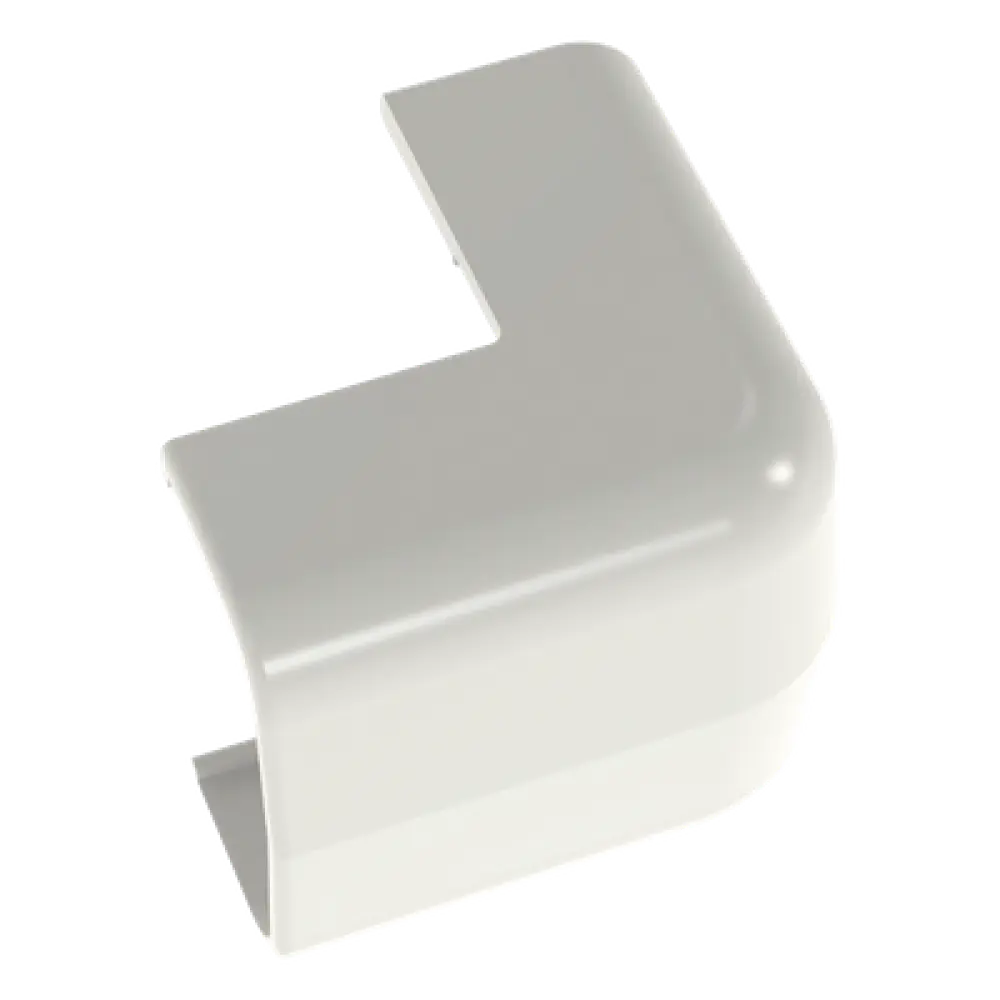 Esquinero Exterior / ABS / UL94V-0 FT4 / 90° / 0 a 50°C / Blanco Mate