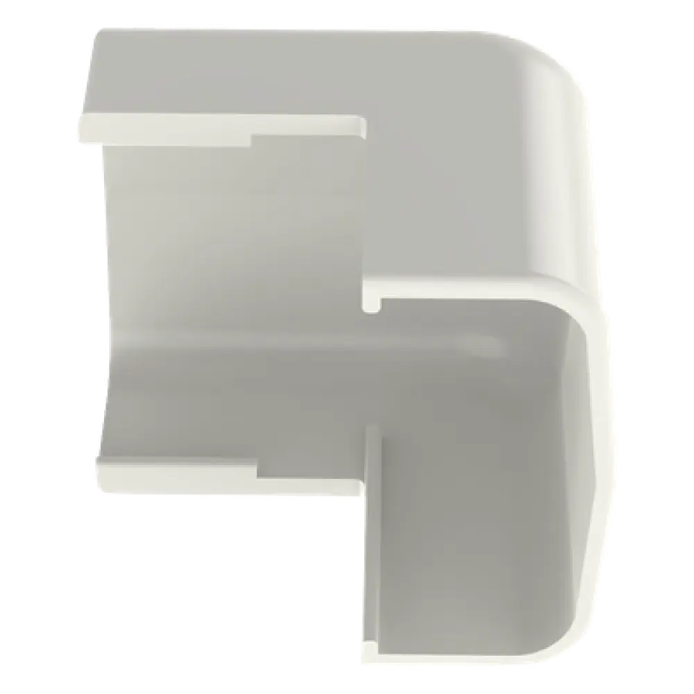 Esquinero Exterior / ABS / UL94V-0 FT4 / 90° / 0 a 50°C / Blanco Mate