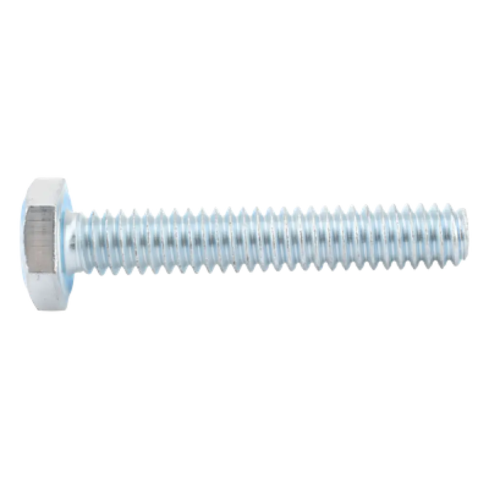 Tornillo Máquina Estándar / Grado 2 / UNC 1/4" (6.4 mm) / Largo 1 1/2" (38 mm) / Galvanizado Electrolítico