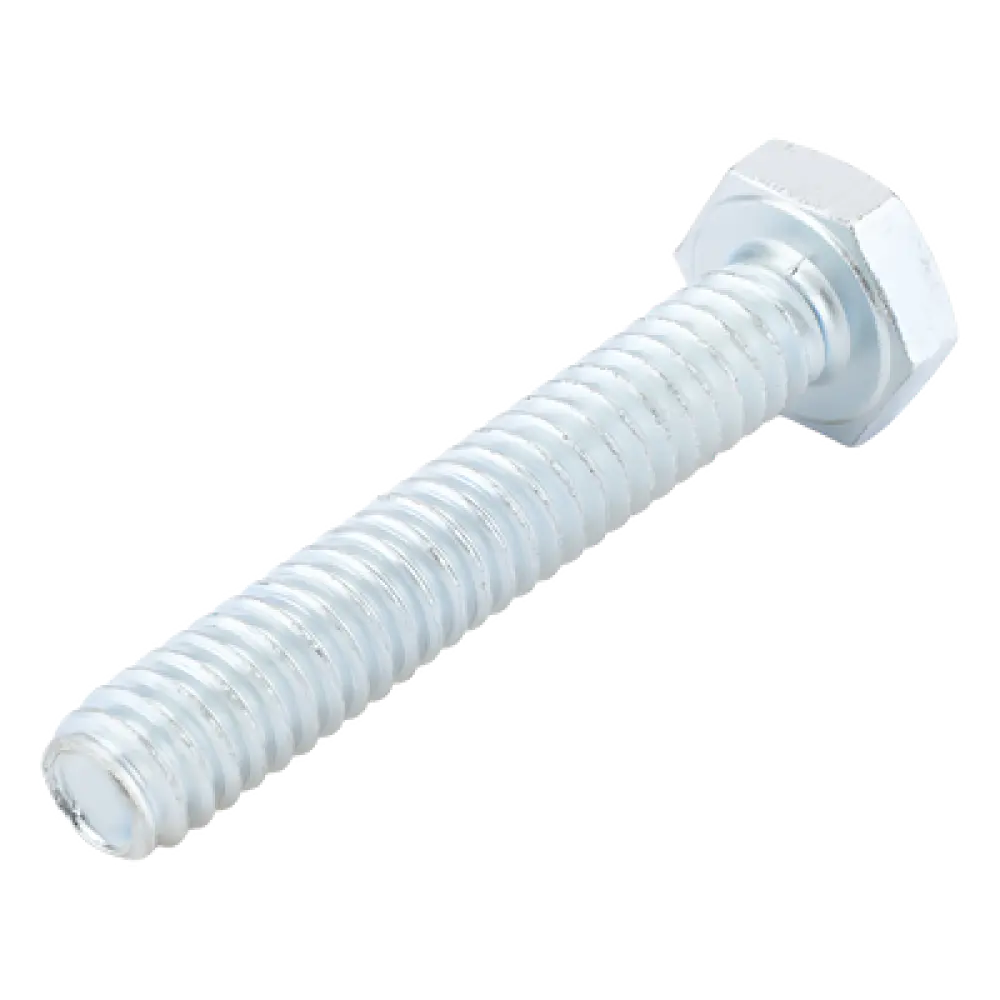 Tornillo Máquina Estándar / Grado 2 / UNC 1/4" (6.4 mm) / Largo 1 1/2" (38 mm) / Galvanizado Electrolítico