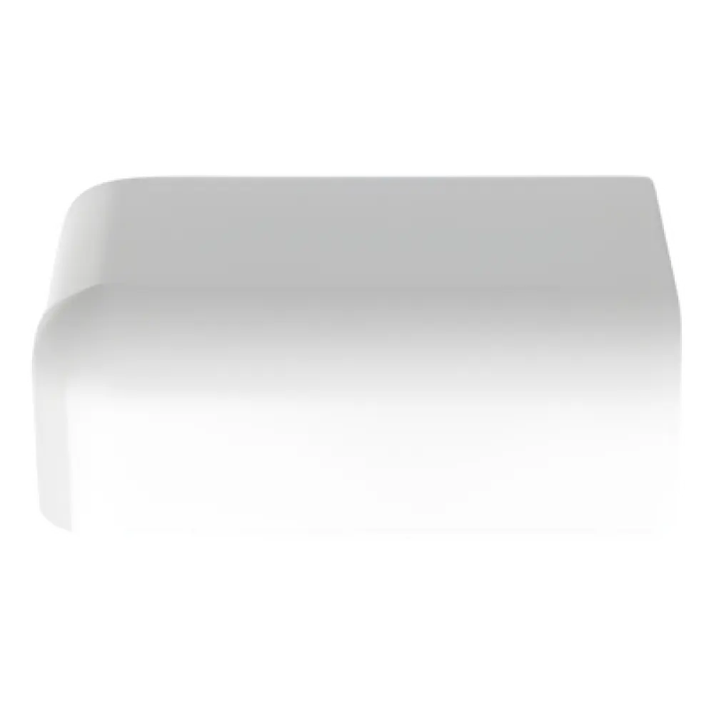 Tapa Final / Canaleta LD5 / ABS / UL94V-0 / 0 a 50°C / Blanco