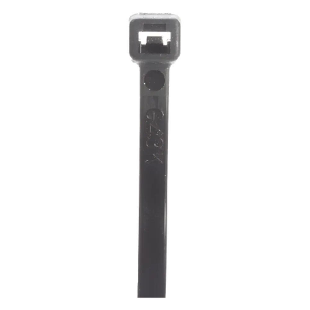 Brida de Nylon / 370 mm (14.57 in) / 4.8 mm Ancho / Tensión 50 lb (222 N) / Resistente a UV / Exterior -40°C a 85°C