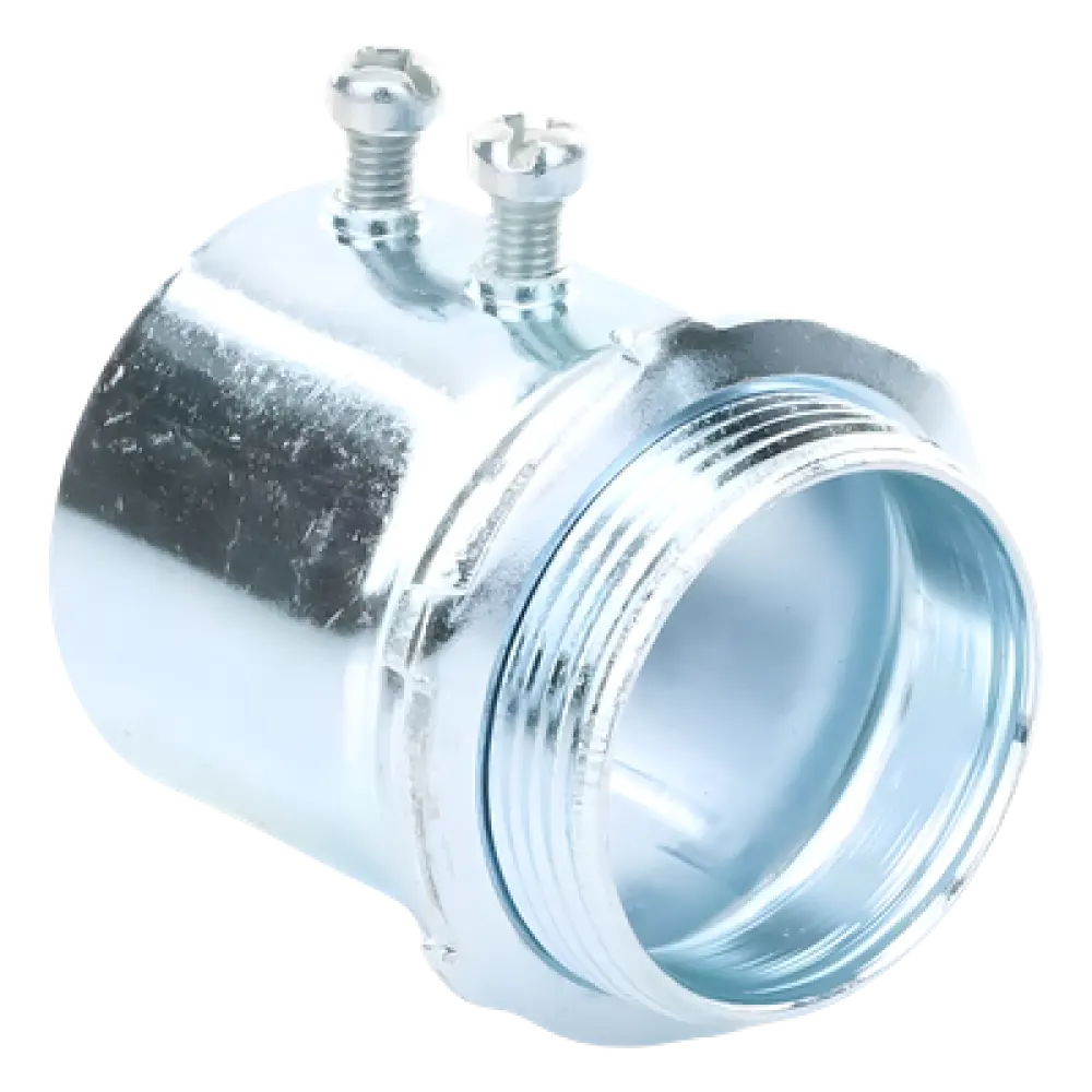 Conector para Pared Delgada / Tornillo de Fijación / Acero / 1 1/2 in / Altura 2.5 in (63.5 mm)