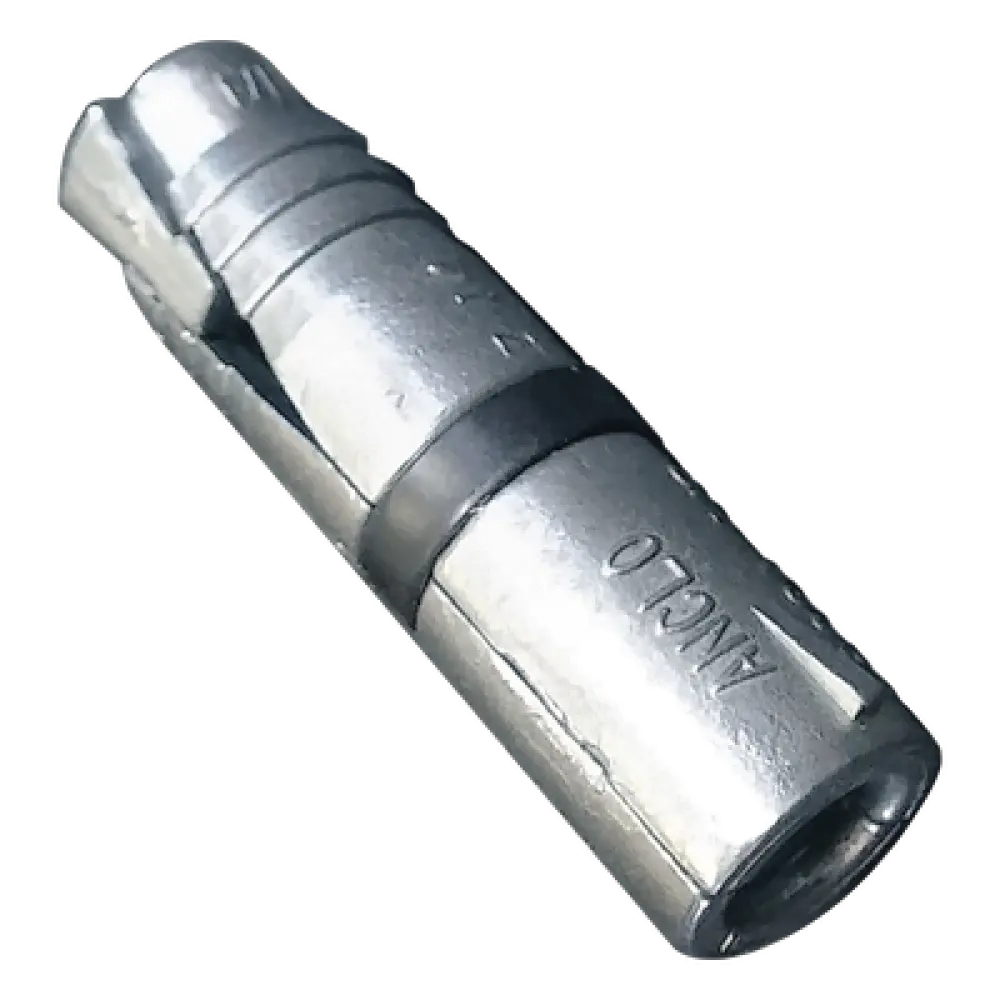 Taquete Expansor Tipo Z / 3/16" x 1 1/2" (38 mm) / Zamac Resistente a Corrosión / Carga 80 kg Tensión / Expansión Bidireccional / Sin Tornillo