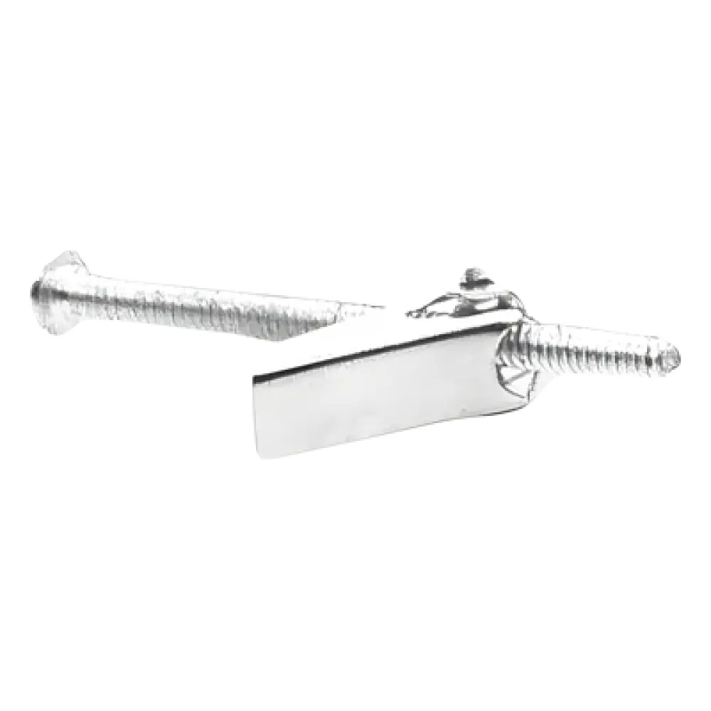 Sujetador Mariposa / Tornillo 1/8" (3 mm) / Bronca 3/8" (10 mm) / Largo 2" (51 mm) / Carga 12 kg en Tablaroca